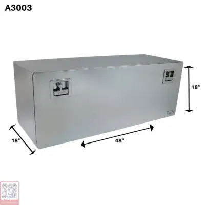 HQ Daken Aluminum Tool Box sku A3003 48X18X18