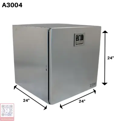 HQ Daken Aluminum Tool Box sku A3004 24X24X24