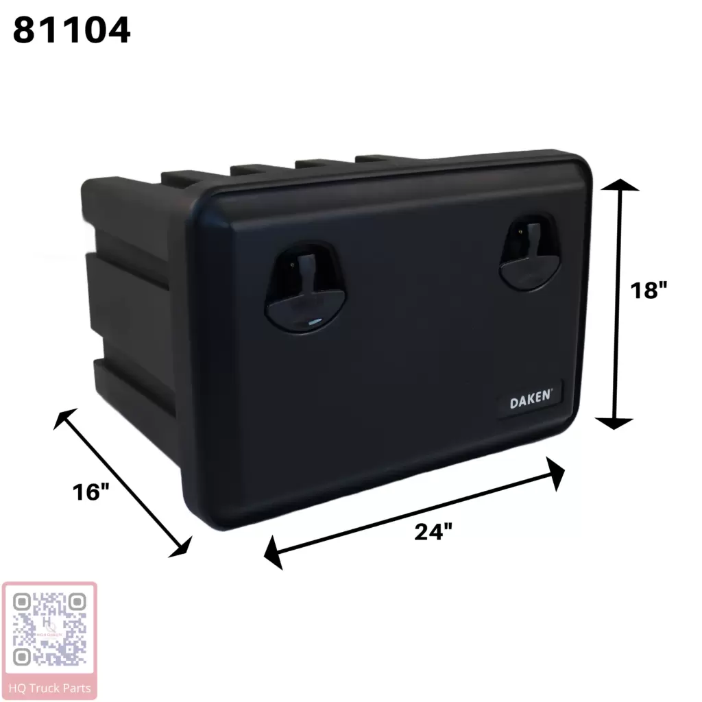HQ Daken Poly Tool Box sku 81104 24X16X18 Just