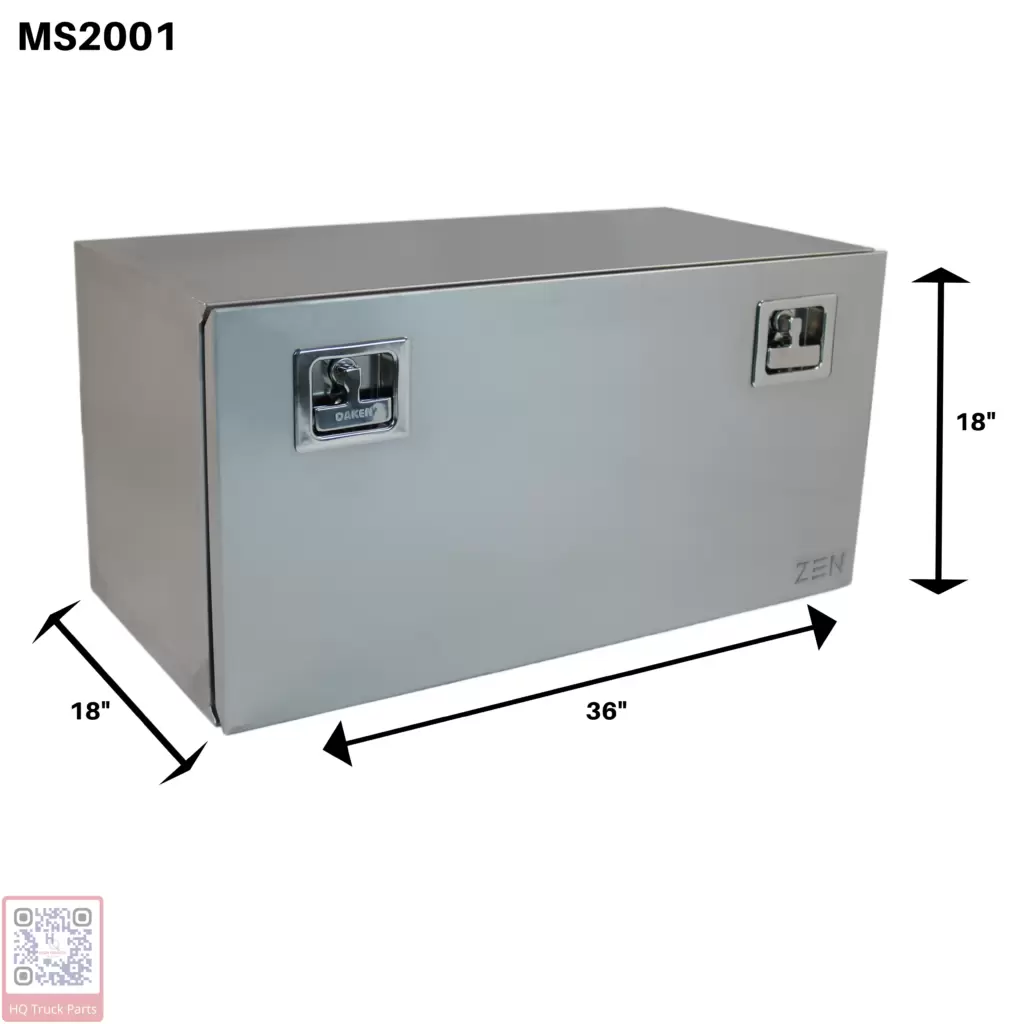 HQ Daken Stainless Tool Box MS2001 36X18X18